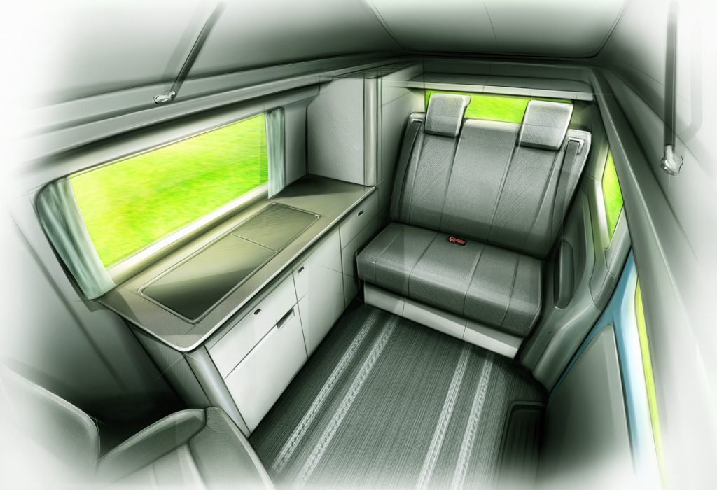 Electric Campervan Inside